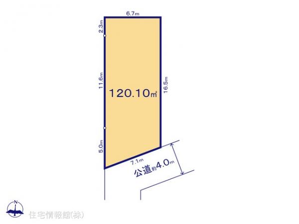 土地 埼玉県飯能市大字双柳1148-1 西武秩父線東飯能駅 1,880万円
