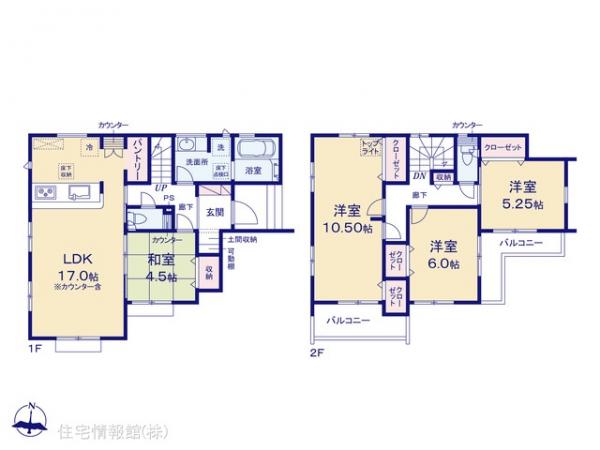 新築戸建 埼玉県坂戸市元町 東武東上線北坂戸駅 4,098万円