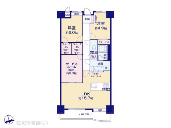 中古マンション 埼玉県越谷市蒲生愛宕町8-39 東武伊勢崎線新田駅 3,098万円