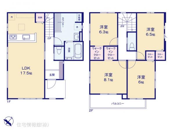 新築戸建 埼玉県川越市大字砂 東武東上線新河岸駅 4,499万円