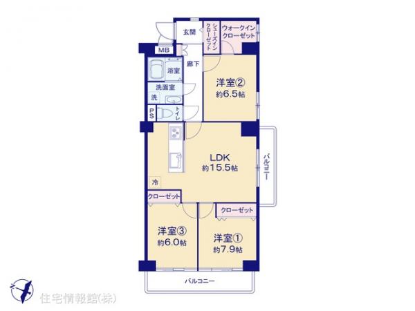 中古マンション 神奈川県相模原市南区南台２丁目8-1 小田急線小田急相模原駅 2,599万円