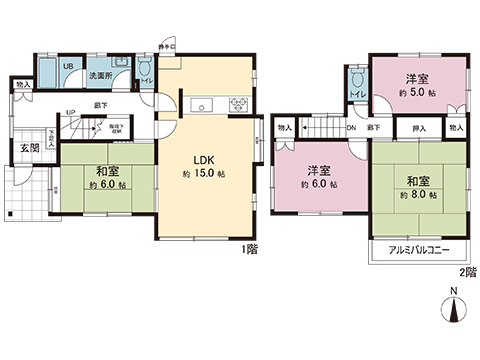 中古戸建 秦野市南矢名 小田急線東海大学前駅 2,950万円