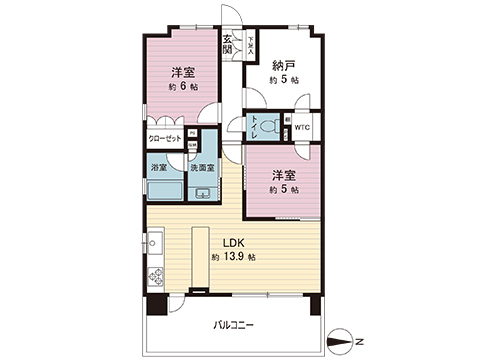 中古マンション 宇都宮市元今泉４丁目 宇都宮芳賀ライト線東宿郷駅 2,280万円