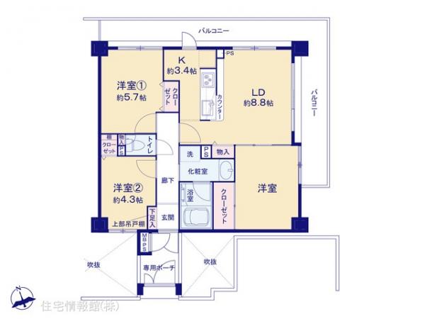 中古マンション 神奈川県藤沢市藤沢１丁目763-1 小田急江ノ島線藤沢本町駅 3,580万円