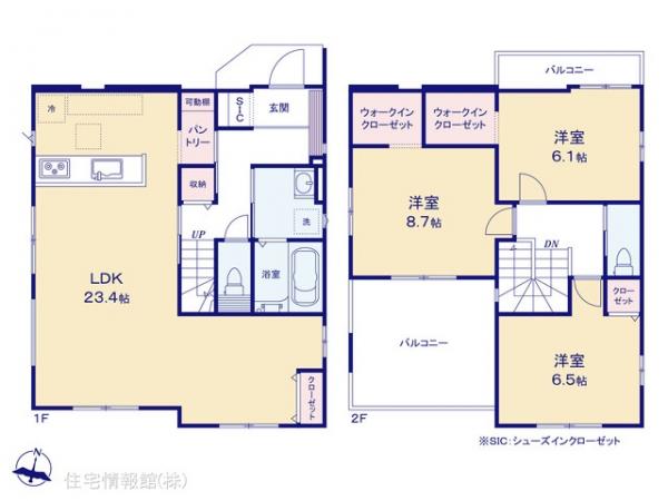 新築戸建 千葉県流山市大字東深井462-15 東武野田線運河駅 4,399万円