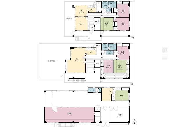 中古戸建 小田原市飯泉 JR東海道本線(東京〜熱海)鴨宮駅 7,980万円