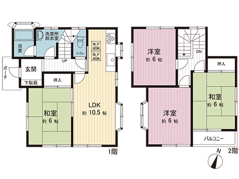 中古戸建 横浜市泉区中田西４丁目 横浜市営地下鉄ブルーライン立場駅 3,049万円