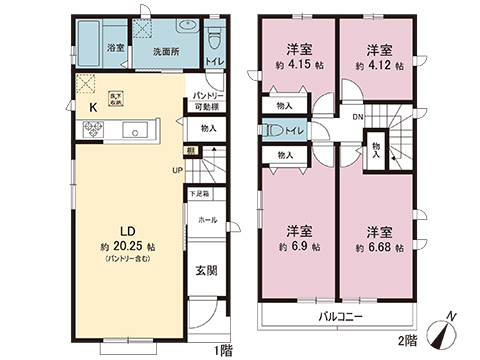 新築戸建 西多摩郡瑞穂町箱根ケ崎西松原 JR八高線（八王子〜高麗川）箱根ヶ崎駅 3,390万円