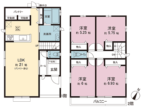 新築戸建 西多摩郡瑞穂町箱根ケ崎西松原 JR八高線（八王子〜高麗川）箱根ヶ崎駅 3,690万円