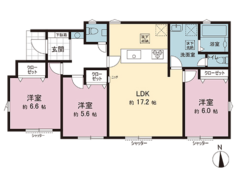 新築戸建 西多摩郡瑞穂町大字高根 JR八高線（八王子〜高麗川）箱根ヶ崎駅 3,280万円