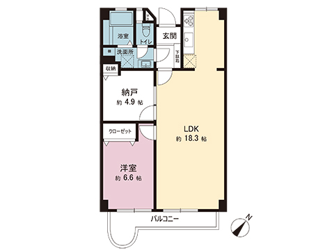 中古マンション 相模原市南区東林間１丁目 小田急江ノ島線東林間駅 2,590万円