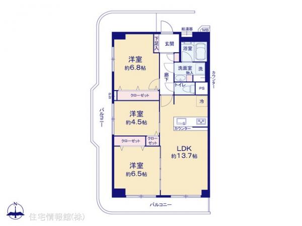 中古マンション 神奈川県横浜市神奈川区大口通83-2 JR横浜線大口駅 4,599万円