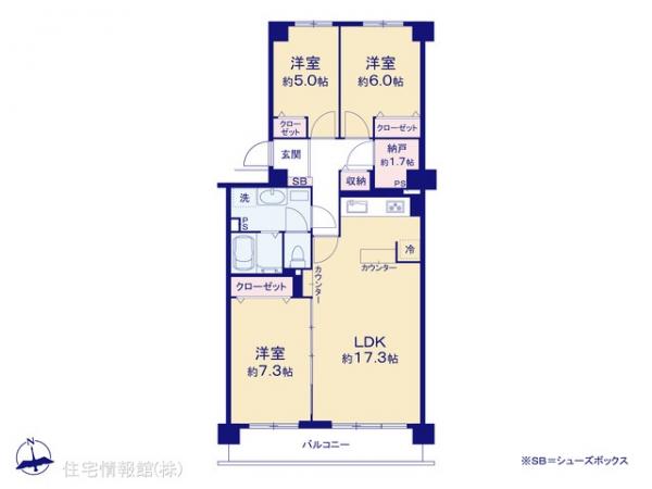 中古マンション 千葉県流山市南流山８丁目6-1 JR武蔵野線南流山駅 3,298万円