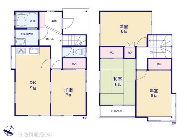 中古戸建 埼玉県さいたま市岩槻区城町２丁目 東武野田線岩槻駅 1,999万円