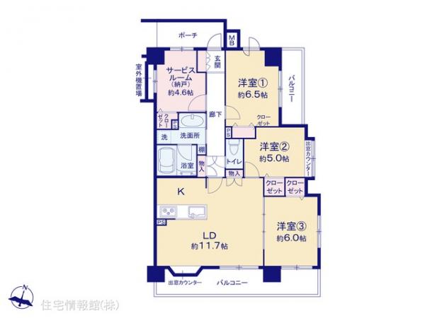 中古マンション 埼玉県川越市西小仙波町１丁目 西武新宿線本川越駅 4,480万円