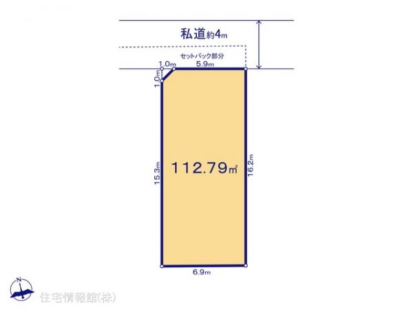 土地 東京都小平市上水本町１丁目28-10 西武国分寺線鷹の台駅 4,498万円