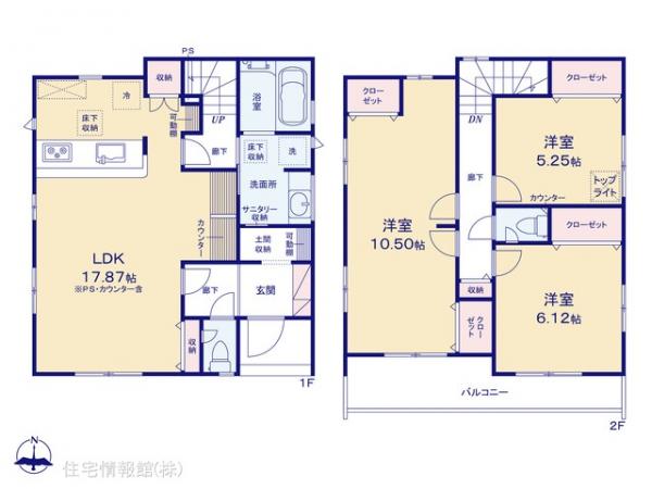 新築戸建 埼玉県坂戸市花影町389-1 東武東上線坂戸駅 3,598万円