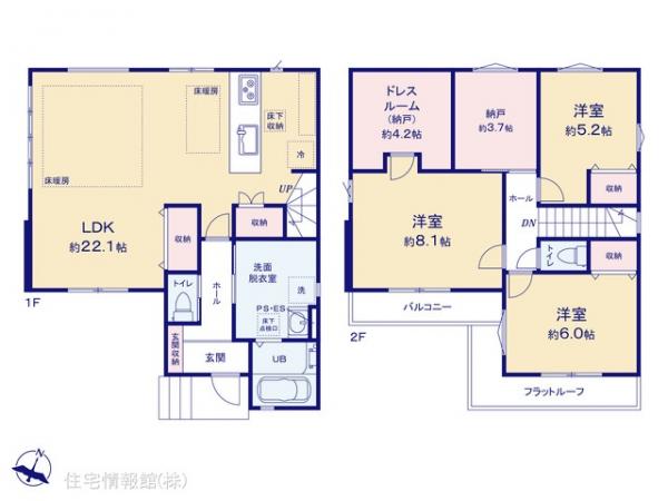 新築戸建 千葉県船橋市習志野台８丁目1967-26 東葉高速鉄道船橋日大前駅 3,798万円