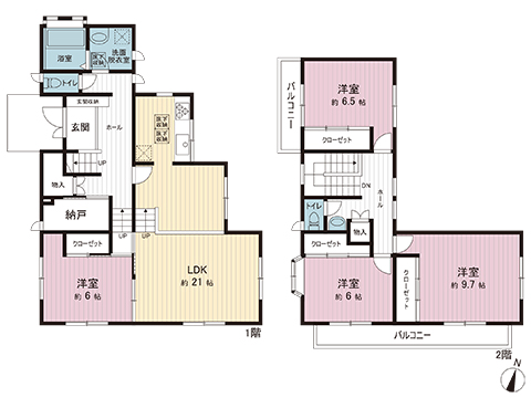 中古戸建 厚木市森の里２丁目 小田急線本厚木駅 3,499万円
