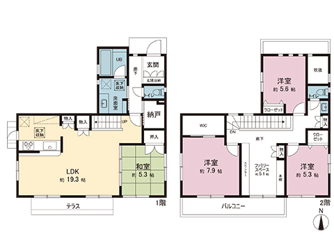 中古戸建 横浜市青葉区奈良５丁目 東急こどもの国線こどもの国駅 6,490万円