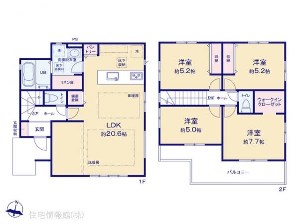 新築戸建 神奈川県藤沢市片瀬４丁目2216-60 江ノ島電鉄線湘南海岸公園駅 6,598万円