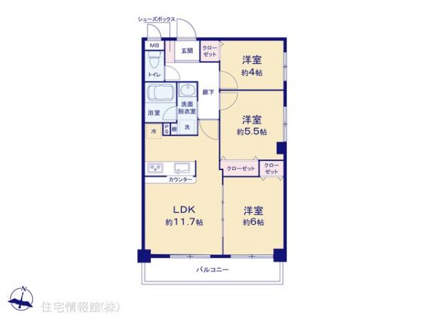 中古マンション 神奈川県横浜市南区永田東１丁目34-36 京急本線井土ヶ谷駅 2,500万円