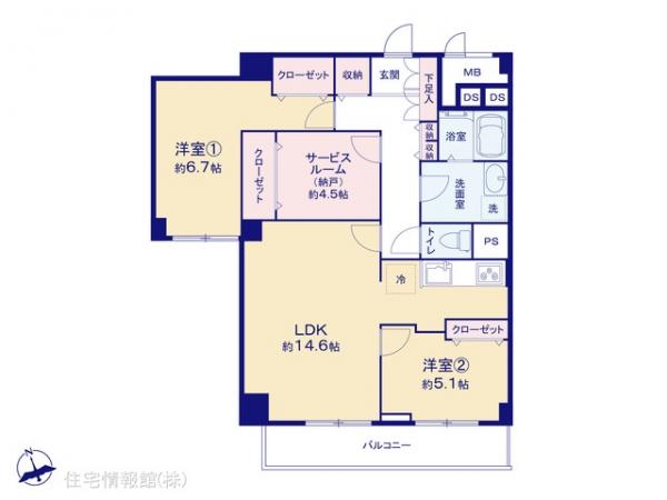 中古マンション 神奈川県横浜市緑区鴨居２丁目14-6 JR横浜線鴨居駅 2,599万円