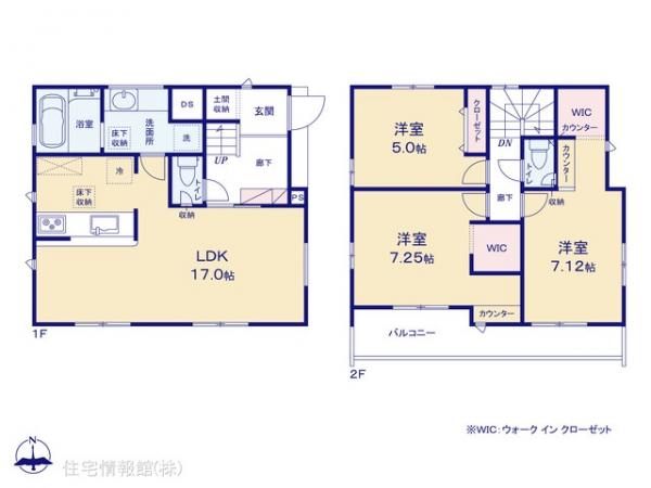 新築戸建 千葉県船橋市松が丘３丁目735-42 京成松戸線高根木戸駅 3,490万円
