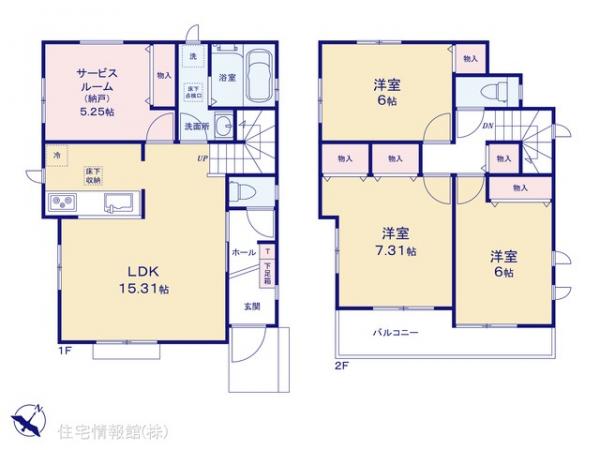 新築戸建 神奈川県横浜市緑区西八朔町84-1 JR横浜線十日市場駅 4,290万円