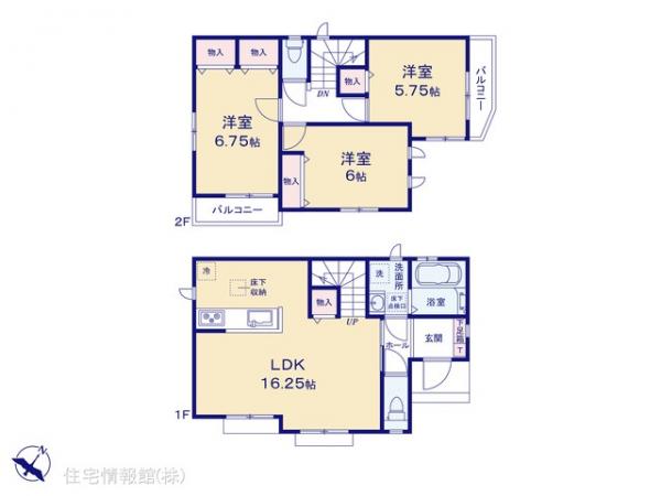 新築戸建 神奈川県横浜市緑区西八朔町84-1 JR横浜線十日市場駅 4,690万円