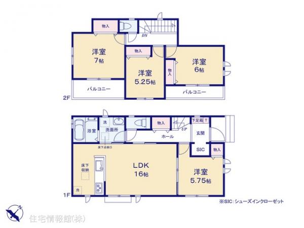 新築戸建 埼玉県八潮市大字鶴ケ曽根1707 東武伊勢崎線草加駅 4,290万円