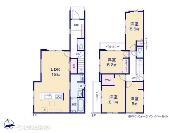 新築戸建 千葉県船橋市海神５丁目207-18 京成本線海神駅 6,498万円