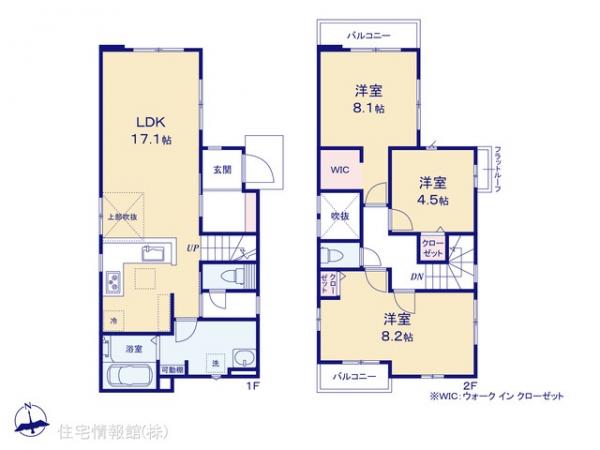 新築戸建 千葉県船橋市海神５丁目207-18 京成本線海神駅 6,198万円