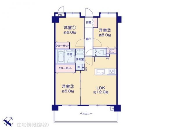 中古マンション 神奈川県横浜市磯子区久木町17-13 JR京浜東北線根岸駅 3,980万円