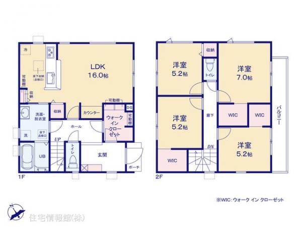 新築戸建 埼玉県川越市大字上松原370-19 東武東上線川越駅 3,080万円