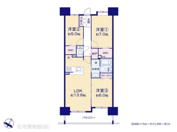 中古マンション 埼玉県新座市畑中１丁目10-6 東武東上線朝霞台駅 2,899万円