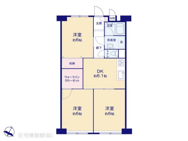 中古マンション 神奈川県横浜市西区宮ケ谷25-2 JR東海道本線(東京〜熱海)横浜駅 2,690万円