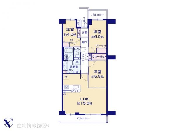 中古マンション 神奈川県川崎市宮前区有馬８丁目25-12 東急田園都市線鷺沼駅 5,399万円