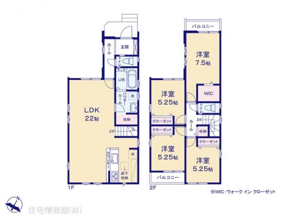 新築戸建 埼玉県ふじみ野市旭１丁目19-2 東武東上線ふじみ野駅 5,699万円