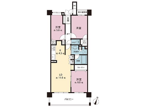 中古マンション 千葉市中央区新宿２丁目 京成千原線千葉中央駅 5,380万円