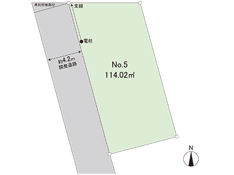 土地 川越市大字安比奈新田 JR川越線笠幡駅 1,390万円