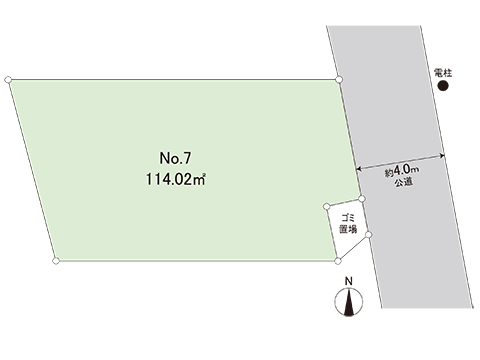 土地 川越市大字安比奈新田 JR川越線笠幡駅 1,290万円
