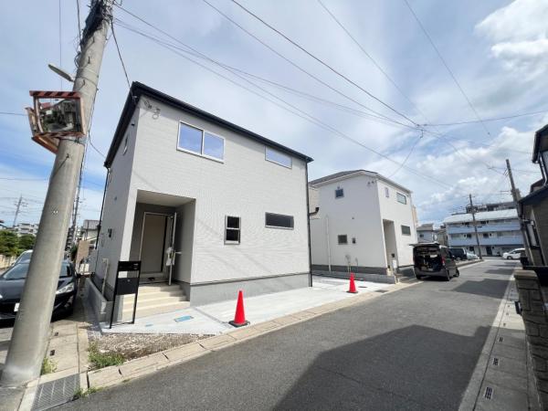 春日部市大沼2期 前面道路含む現地写真