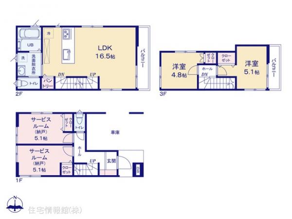 新築戸建 神奈川県横浜市金沢区釜利谷東１丁目38-6 京急本線金沢文庫駅 5,280万円