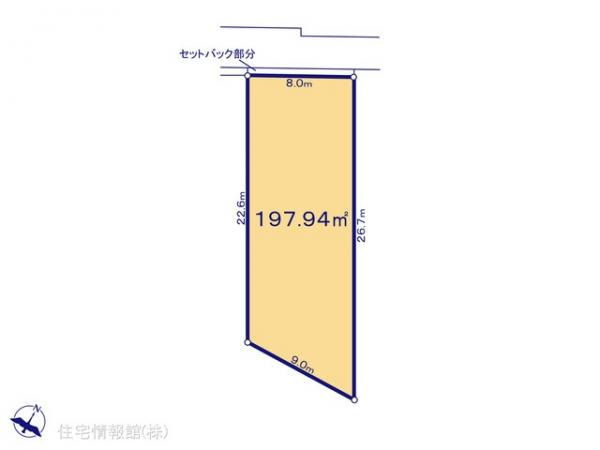 土地 東京都八王子市元八王子町２丁目1339-9 JR中央線高尾駅 2,300万円