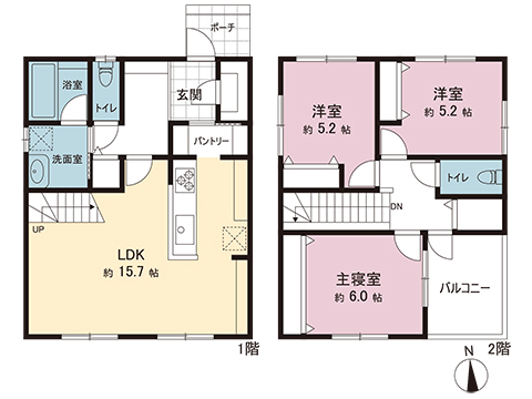 新築戸建 千葉市緑区おゆみ野南４丁目 京成千原線おゆみ野駅 4,780万円