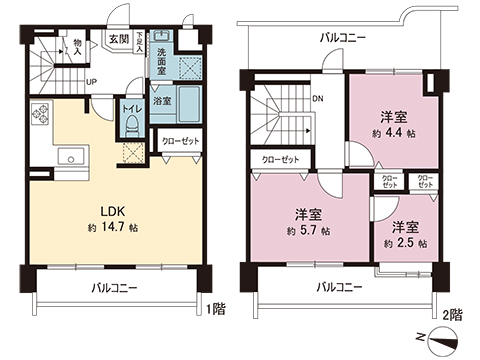 中古マンション 海老名市国分南３丁目 相鉄本線海老名駅 3,297万円
