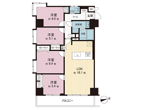 中古マンション 横須賀市追浜東町１丁目 京急本線追浜駅 2,590万円