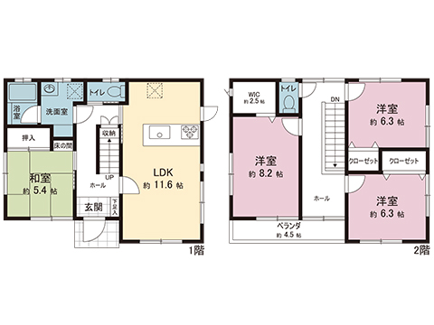 中古戸建 千葉市中央区蘇我３丁目 JR内房線浜野駅 3,180万円