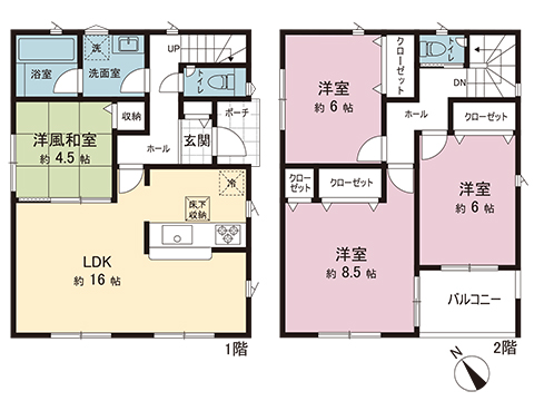 新築戸建 相模原市中央区田名 JR相模線上溝駅 2,980万円